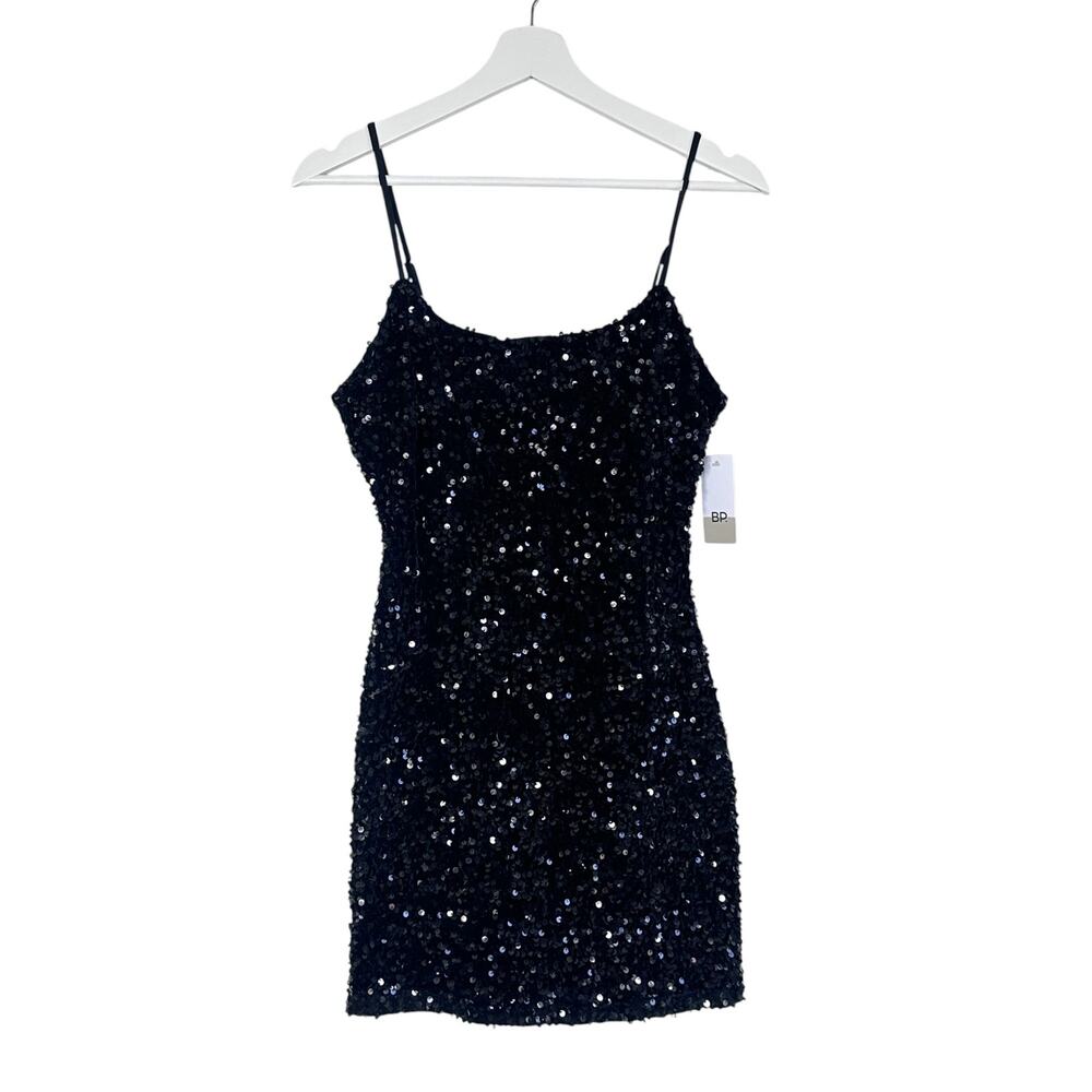 bp Black Sequin Mini Dress - Picture 5 of 9